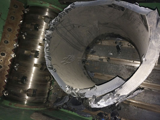 Waste Large SS 800 HDPE Plastic Shredder Machine Bottle SKD11